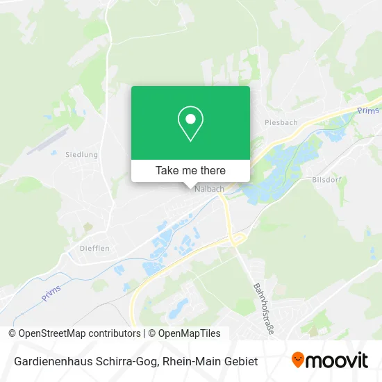 Карта Gardienenhaus Schirra-Gog
