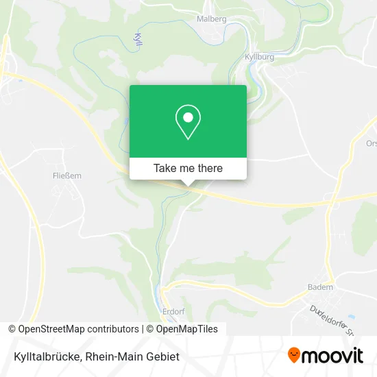 Карта Kylltalbrücke