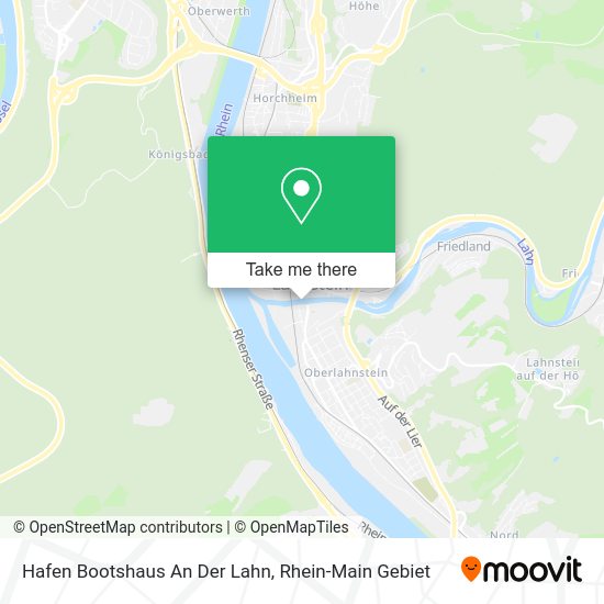 Карта Hafen Bootshaus An Der Lahn