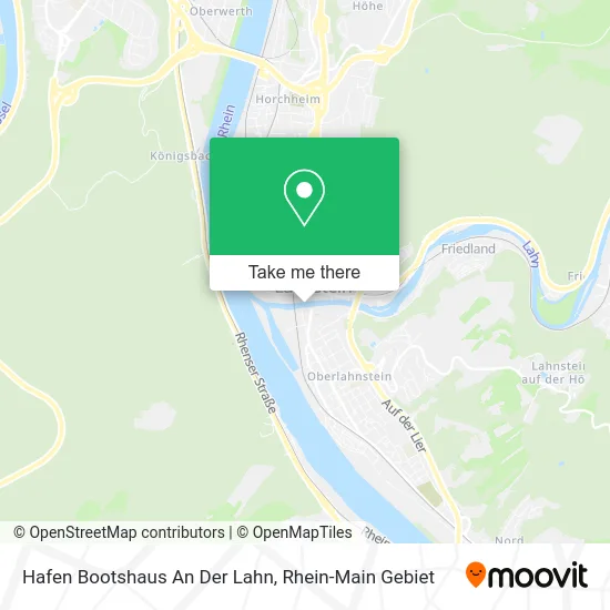 Карта Hafen Bootshaus An Der Lahn