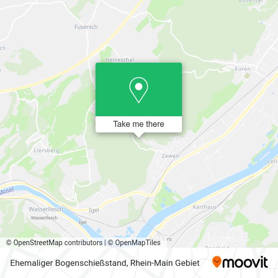 Карта Ehemaliger Bogenschießstand