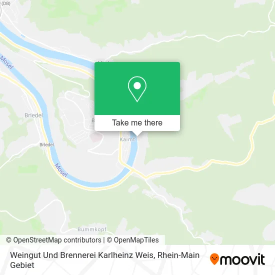 Карта Weingut Und Brennerei Karlheinz Weis