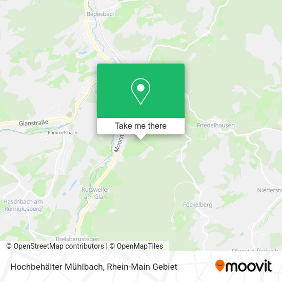 Карта Hochbehälter Mühlbach