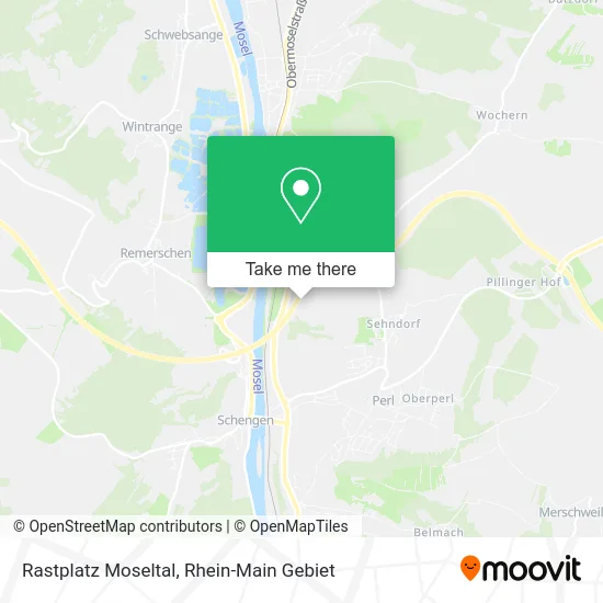 Карта Rastplatz Moseltal