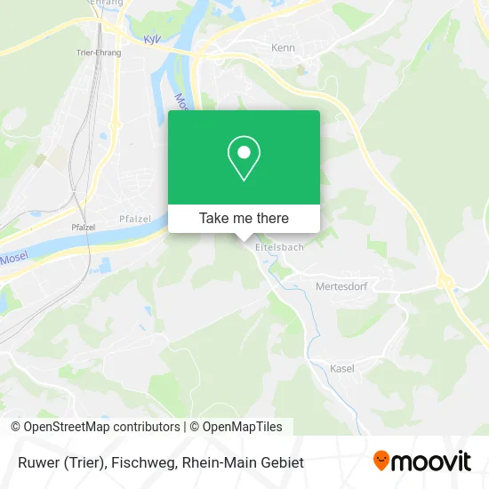 Карта Ruwer (Trier), Fischweg