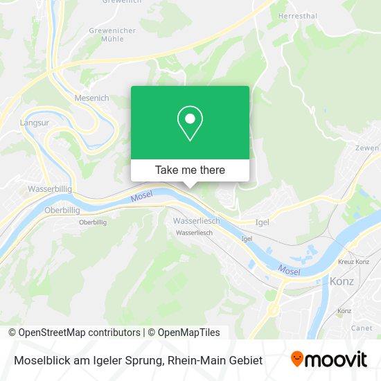 Карта Moselblick am Igeler Sprung