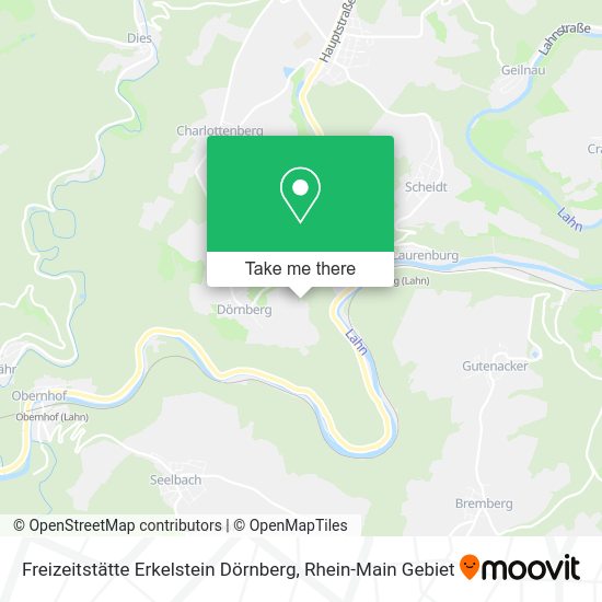 Карта Freizeitstätte Erkelstein Dörnberg