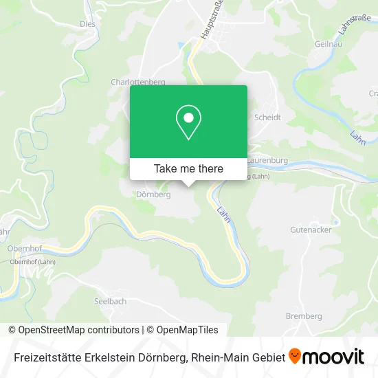 Карта Freizeitstätte Erkelstein Dörnberg