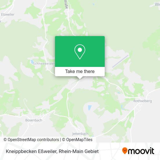 Карта Kneippbecken Eßweiler