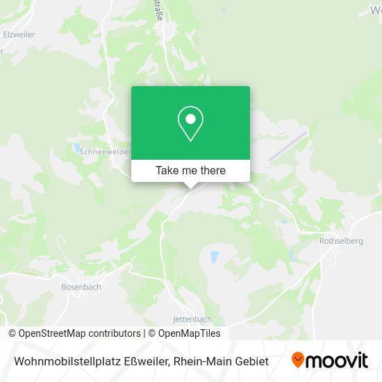 Карта Wohnmobilstellplatz Eßweiler