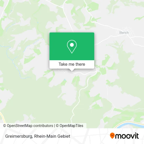 Карта Greimersburg