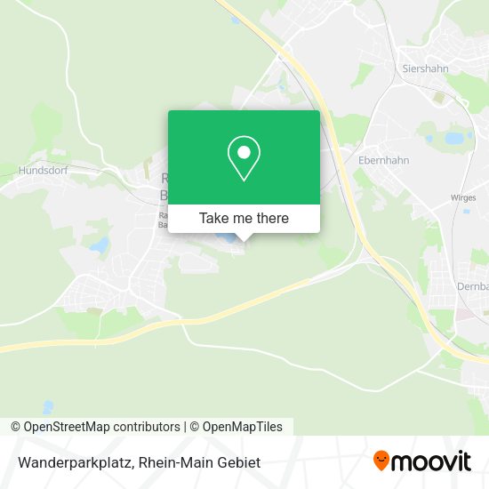 Карта Wanderparkplatz