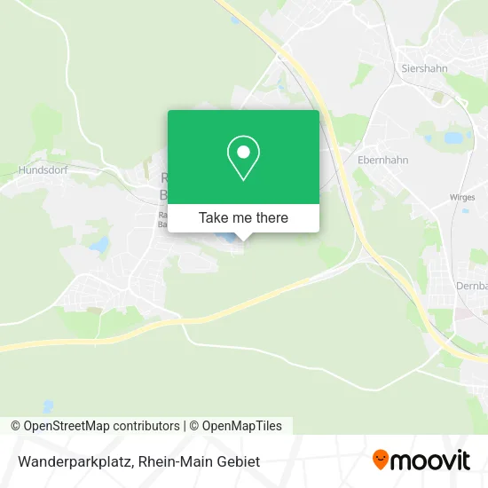 Карта Wanderparkplatz