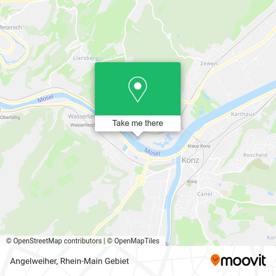 Карта Angelweiher