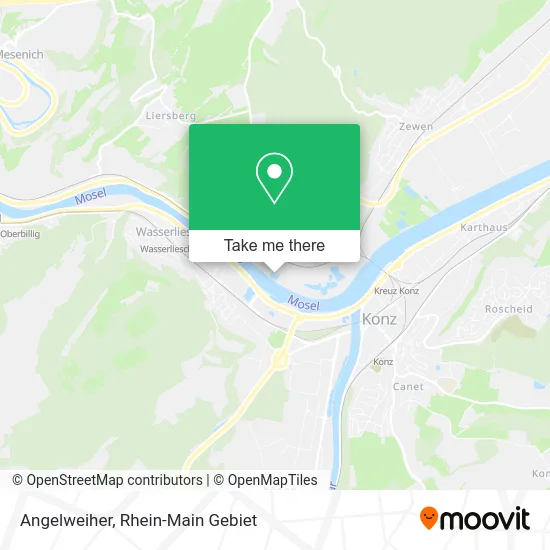 Карта Angelweiher