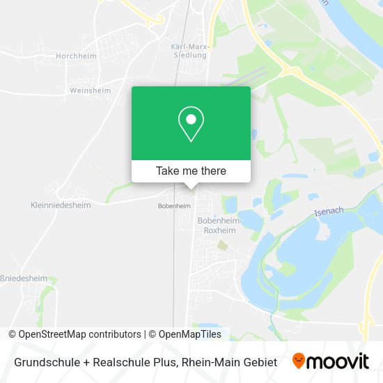Карта Grundschule + Realschule Plus