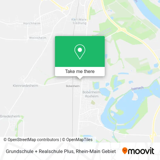 Карта Grundschule + Realschule Plus