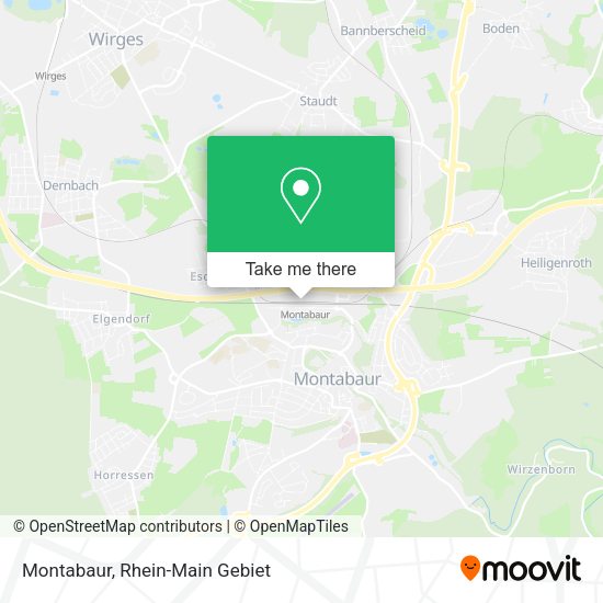 Карта Montabaur