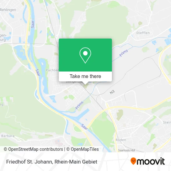 Карта Friedhof St. Johann