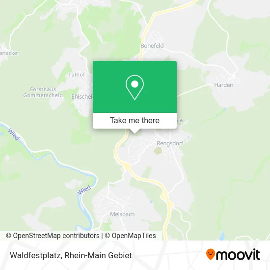 Карта Waldfestplatz