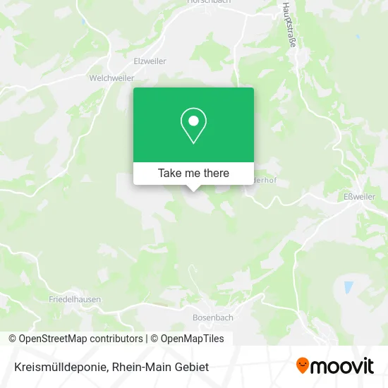 Карта Kreismülldeponie