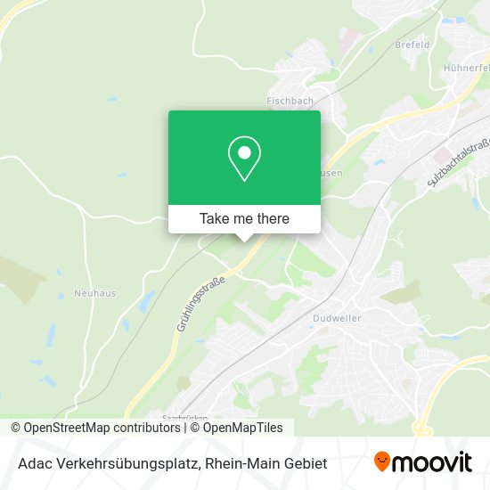 Карта Adac Verkehrsübungsplatz