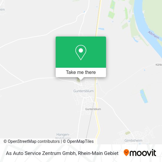 Карта As Auto Service Zentrum Gmbh