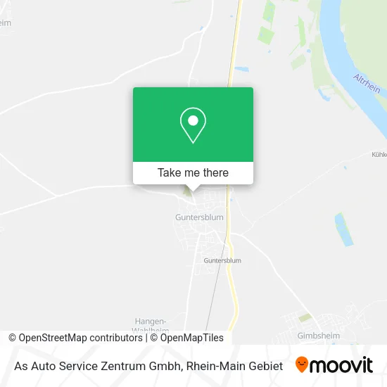 Карта As Auto Service Zentrum Gmbh