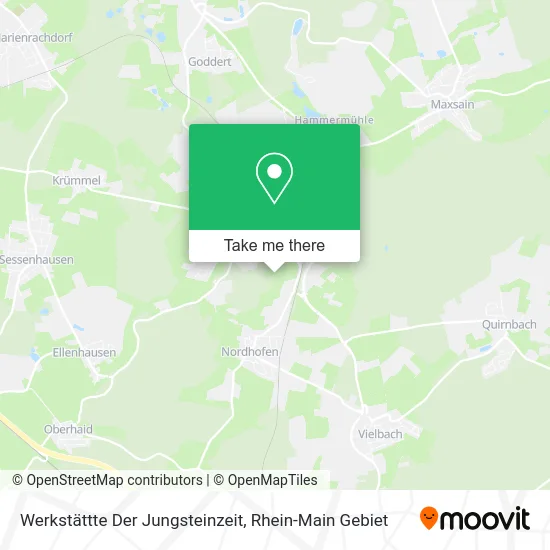 Карта Werkstättte Der Jungsteinzeit