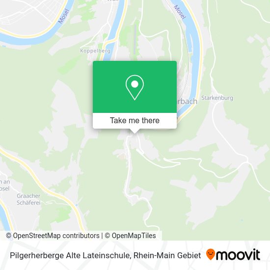 Карта Pilgerherberge Alte Lateinschule