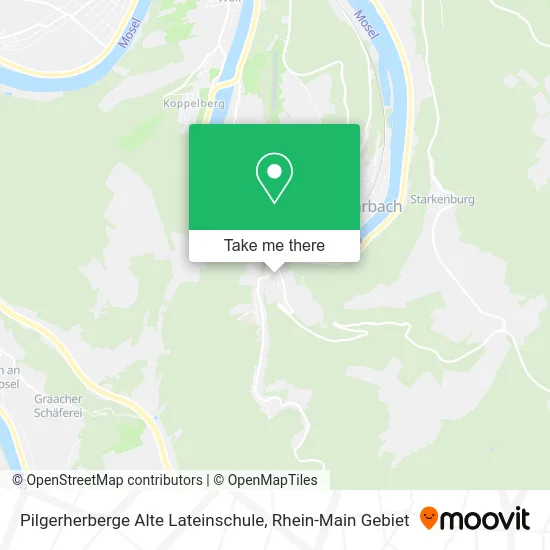 Карта Pilgerherberge Alte Lateinschule