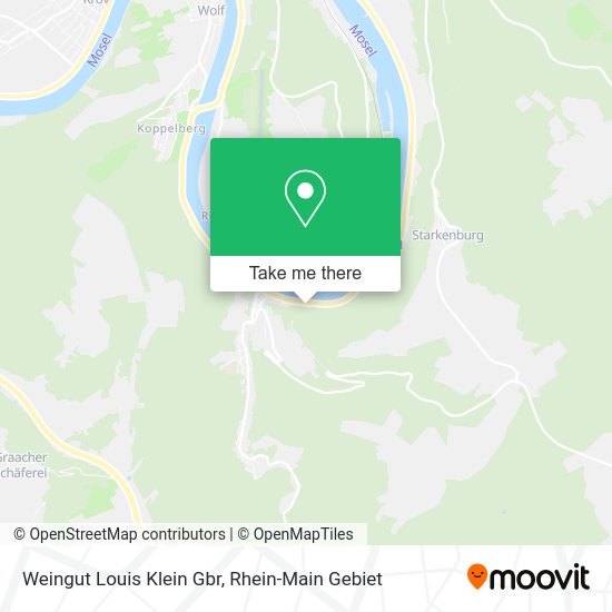 Карта Weingut Louis Klein Gbr