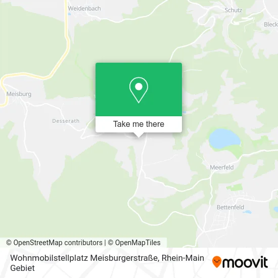 Карта Wohnmobilstellplatz Meisburgerstraße