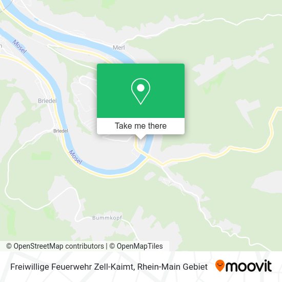 Карта Freiwillige Feuerwehr Zell-Kaimt