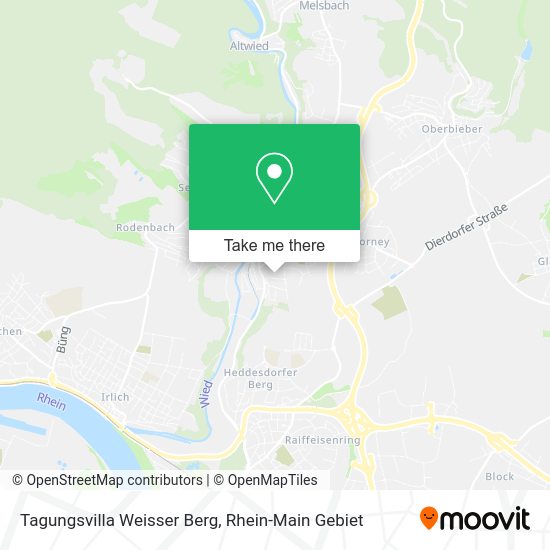 Карта Tagungsvilla Weisser Berg