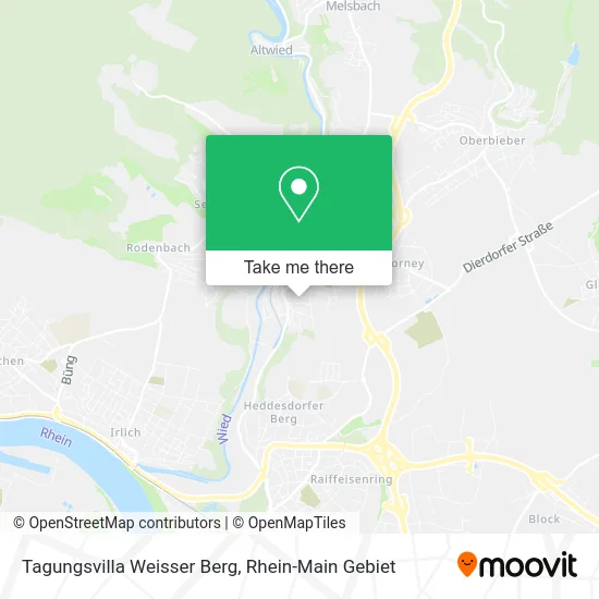 Карта Tagungsvilla Weisser Berg