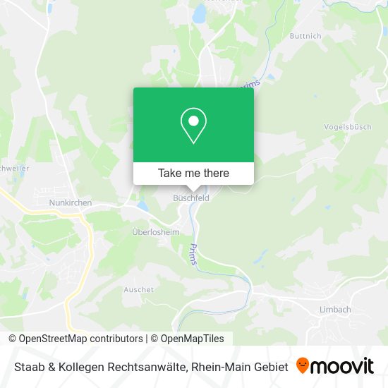 Карта Staab & Kollegen Rechtsanwälte