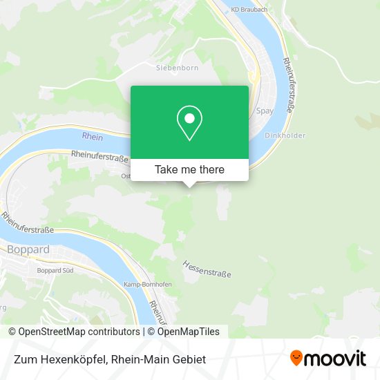 Карта Zum Hexenköpfel