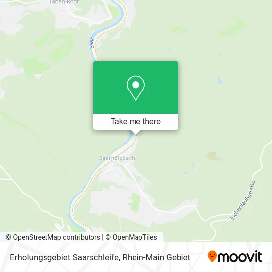 Карта Erholungsgebiet Saarschleife