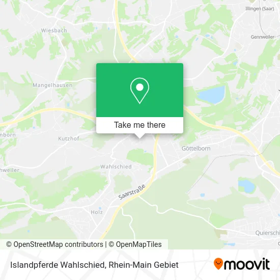 Карта Islandpferde Wahlschied