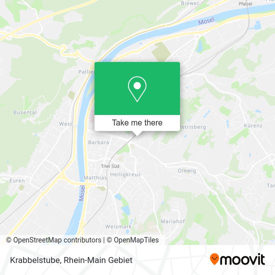 Карта Krabbelstube