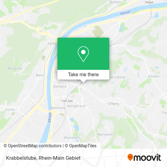 Карта Krabbelstube