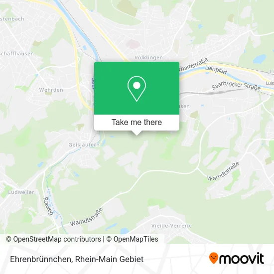 Карта Ehrenbrünnchen