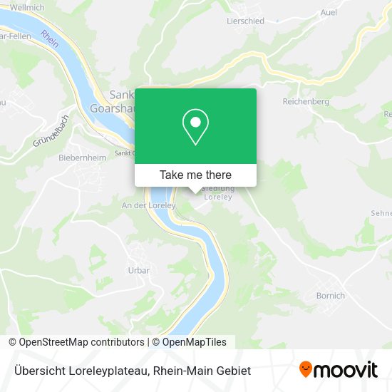 Карта Übersicht Loreleyplateau