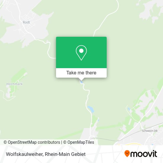 Карта Wolfskaulweiher