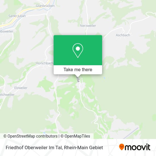 Карта Friedhof Oberweiler Im Tal