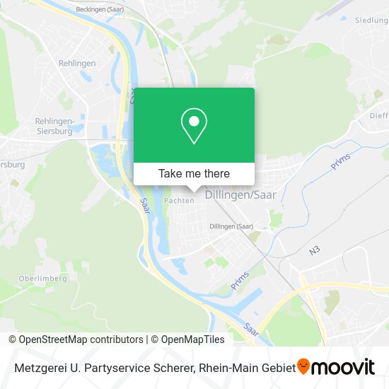 Карта Metzgerei U. Partyservice Scherer