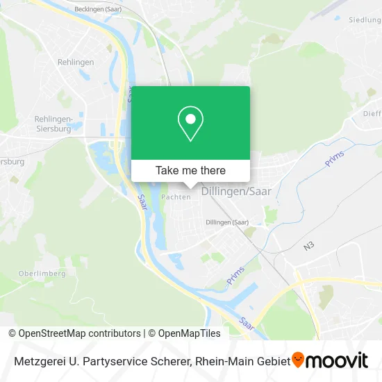 Карта Metzgerei U. Partyservice Scherer