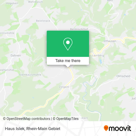 Haus Islek map