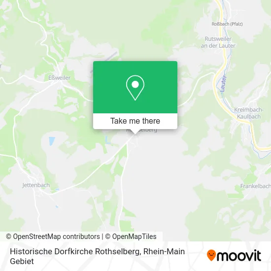 Карта Historische Dorfkirche Rothselberg